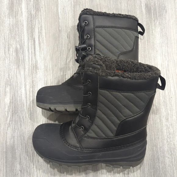 All In Motion Skylar Black Snow Boots - Picture 1 of 6